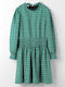 Girls Dress Long Sleeve Green