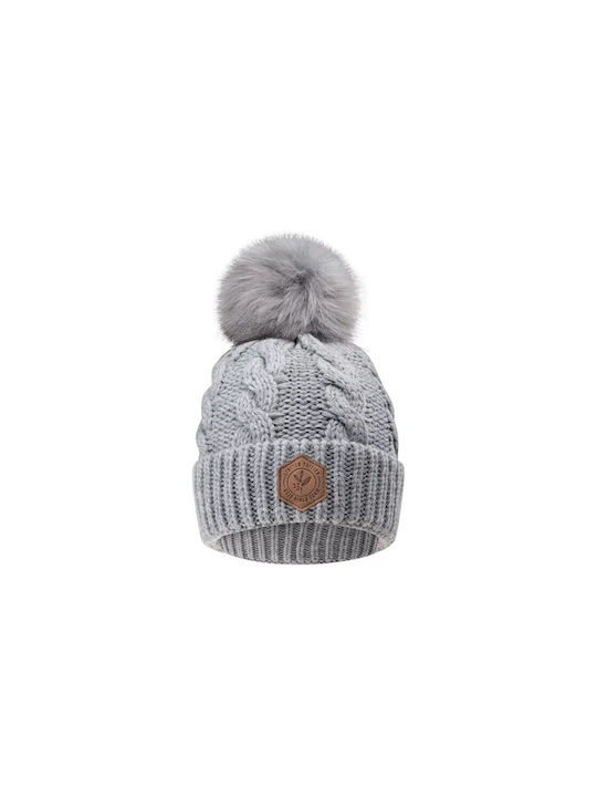 Bejo Kids Beanie Knitted Gray