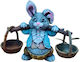 Kipodinamiki Easter Rabbit Ceramic Blue 13x40cm
