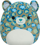 Jazwares Plush Squishmallows Enos the Dark Green Leopard for 3+ Years 36 cm