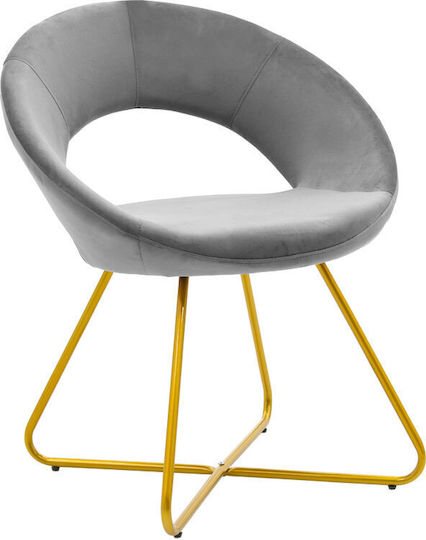 Valentina Stühle Speisesaal Grey 1Stück 65x60x82cm