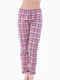 MEI Winter Damen Pyjama-Hose Rosa