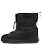 Puma Synthetic Leather Snow Boots with Laces & Fur Snowbae Black