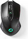 Nedis GMWS200BK Ασύρματο RGB Gaming Ποντίκι 10000 DPI Μαύρο