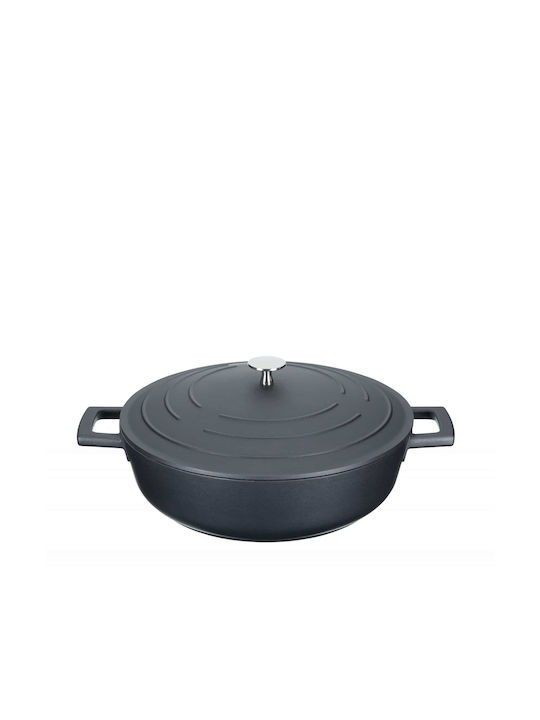 Kitchen Craft Ρηχή Κατσαρόλα από Αλουμίνιο 4lt / 28cm