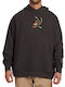 Sweatshirt with Hood Black