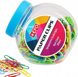 +Efo Set of 200pcs Paper Clips Νο4