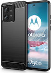 Tech-Protect Umschlag Rückseite Silikon / Kunststoff Schwarz (Motorola Edge 40 Neo)