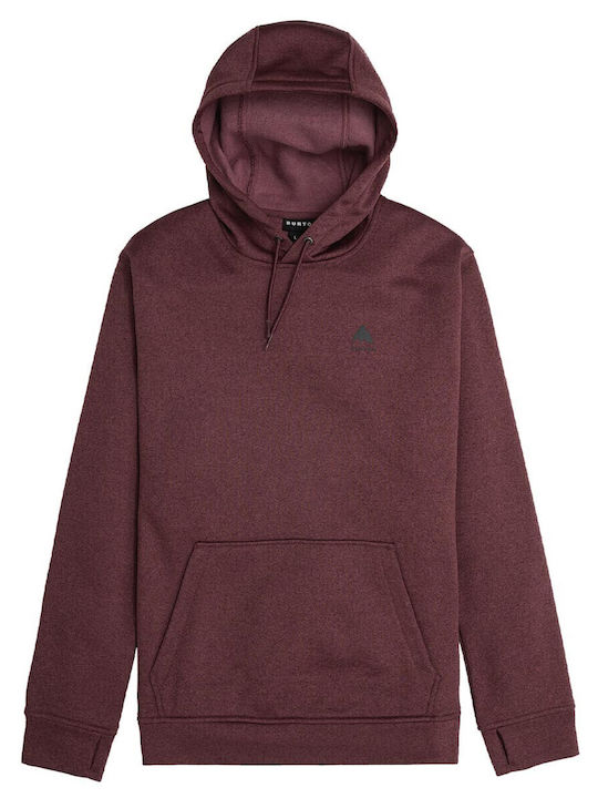 Oak Burgundy Hoodie Sweatshirt