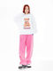 Damen Sweatshirt Weiß MW063061802