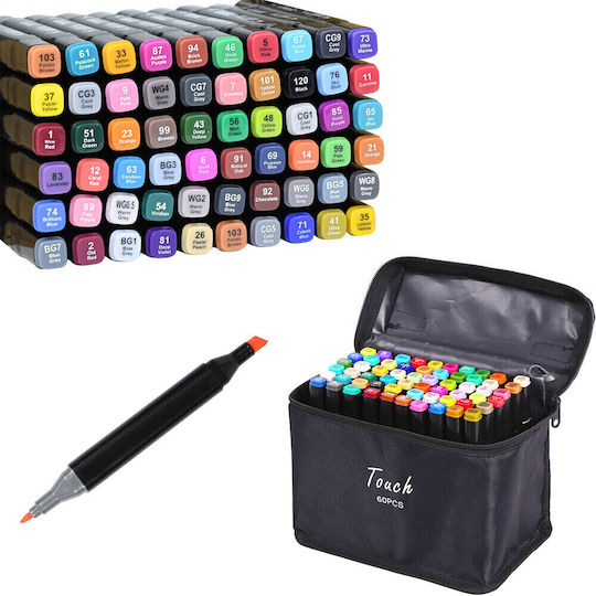 Zeichenmarker Doppelseitig Set 100Stück