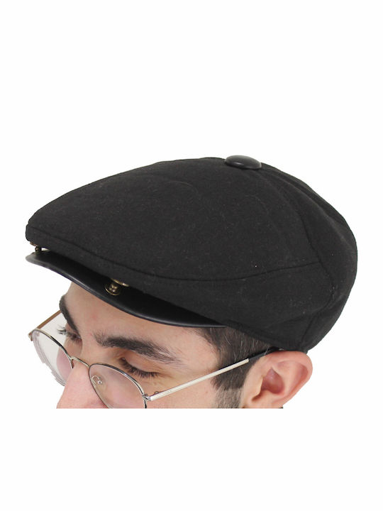 Beltipo Men's Flat Cap Black