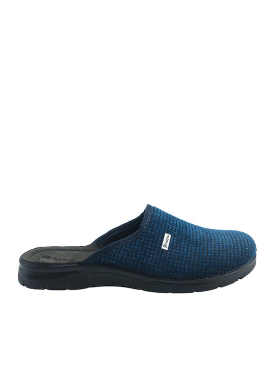 Inblu Herren Hausschuhe Blau