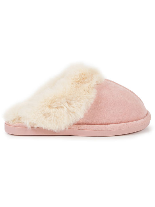 Piazza Shoes Women's Slippers with Fur Pink