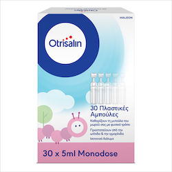 Otrisalin Φυσιολογικό Διάλυμα για τον καθαρισμό και την Eνυδάτωση της μύτης σε Αμπούλες 30x5ml