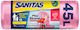 Sanitas Scented Trash Bags Capacity 45lt with Drawstring 52x75cm 10pcs Pink