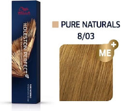 Wella Koleston Perfect Me+ Hair Dye 8/03 Blonde...