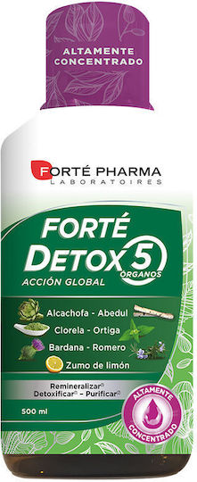 Forte Pharma Detox 5 Special Food Supplement 500ml