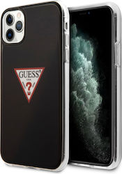 Guess “triangle Logo Collection” Silicone Back Cover Transparent (iPhone 11 ProRealme 11 Pro / 11 Pro+)