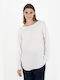 Philosophy Wear Women's Blouse Long Sleeve White