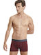 Herren Boxershorts Burgundisch 2Packung
