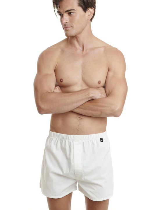 Walk Men's Boxer White