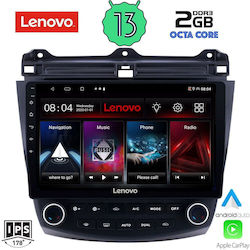 Lenovo Ηχοσύστημα Αυτοκινήτου για Honda Accord 2003-2007 (Bluetooth/USB/WiFi/GPS/Apple-Carplay/Android-Auto) με Οθόνη Αφής 10"