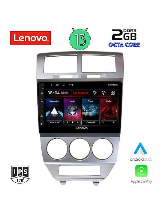Lenovo Sistem Audio Auto Dodge Calibru 2006-2012 (Bluetooth/USB/WiFi/GPS/Apple-Carplay/Android-Auto) cu Ecran Tactil 10"