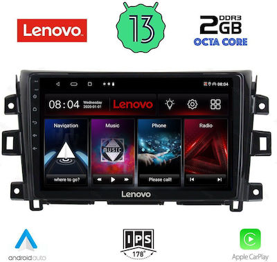 Lenovo Car-Audiosystem für Nissan Navara 2016> (Bluetooth/USB/WiFi/GPS/Apple-Carplay/Android-Auto) mit Touchscreen 10"