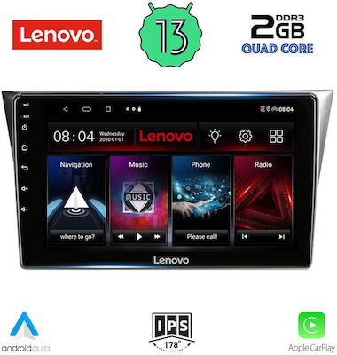 Lenovo Sistem Audio Auto pentru Subaru Impreza 2002-2008 (Bluetooth/USB/WiFi/GPS/Apple-Carplay/Android-Auto) cu Ecran Tactil 9"