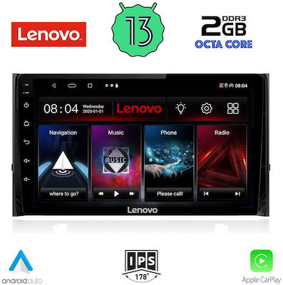 Lenovo Sistem Audio Auto pentru Skoda Karoq 2016> (Bluetooth/USB/WiFi/GPS/Apple-Carplay/Android-Auto) cu Ecran Tactil 10"