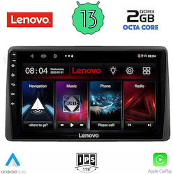 Lenovo Ηχοσύστημα Αυτοκινήτου για Nissan Navara 1998-2004 (Bluetooth/USB/WiFi/GPS/Apple-Carplay/Android-Auto) με Οθόνη Αφής 10"