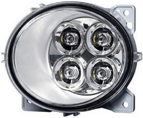 Mars Tech Кръгъл Фар За Автомобил LED Mercedes-Benz R 24V 6.3W с Бяло Осветление 1 Брой