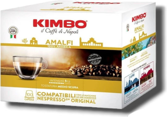 Kimbo Капсули Еспресо Съвместими с машина Nespresso 100капси