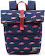 YLX Gear Ylx Gear 'cars' Rolltop School Bag Backpack Kindergarten Multicolour