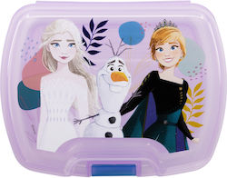 Stor Plastic Kids' Food Container Frozen Purple...