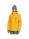 Quiksilver Kids Casual Jacket with Hood Yellow Mission