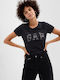 GAP Damen T-shirt Schwarz