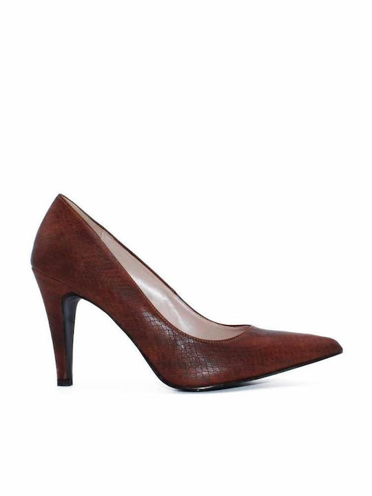 Stefania Pumps Tabac Braun