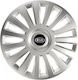 Versaco Car Hubcap Set Luxury with Kia Emblem 1...