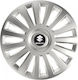 Versaco Car Hubcap Set Luxury with Suzuki Emble...