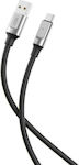 XO NB251 USB 2.0 Cable USB-C male - USB-A Black 1m