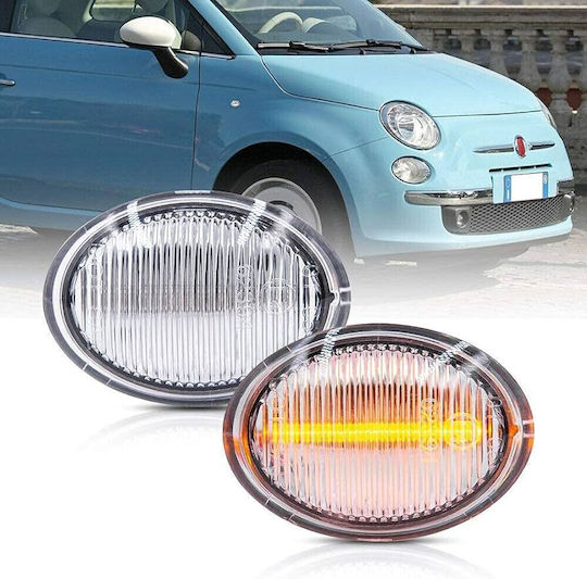 Dynamic Blitzlicht LED für Alfa Romeo 4C Fiat 500 Ford E-Commerce-Website für Lancia Lybra 2Stück
