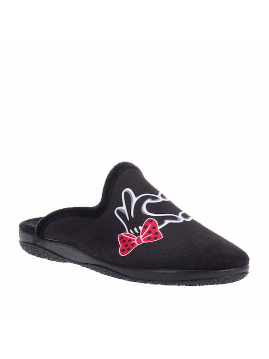 Adam's Shoes Women's Slippers Black