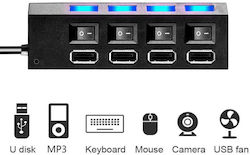 Treqa Hub 4 USB 3.0 Ports with USB-A Connection