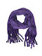 Gk.fashion Women's Wool Scarf Purple