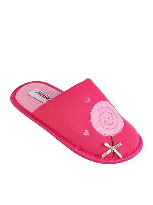 Mitsuko Kids Slippers Fuchsia