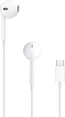 Apple EarPods Earbuds Freihändig Kopfhörer mit Stecker USB-C Weiß