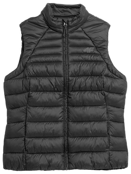 4F Kurz Damen Ärmellos Puffer Jacke für Winter ...