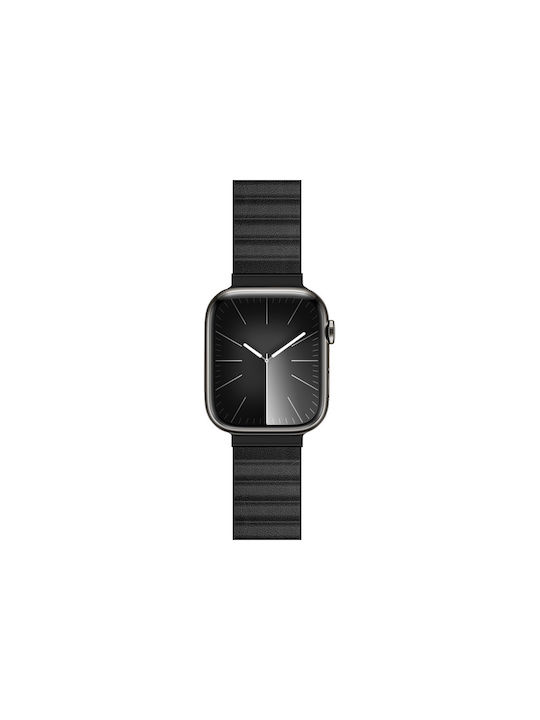 Crong Armband Schwarz (Apple Watch 42/44/45mm)